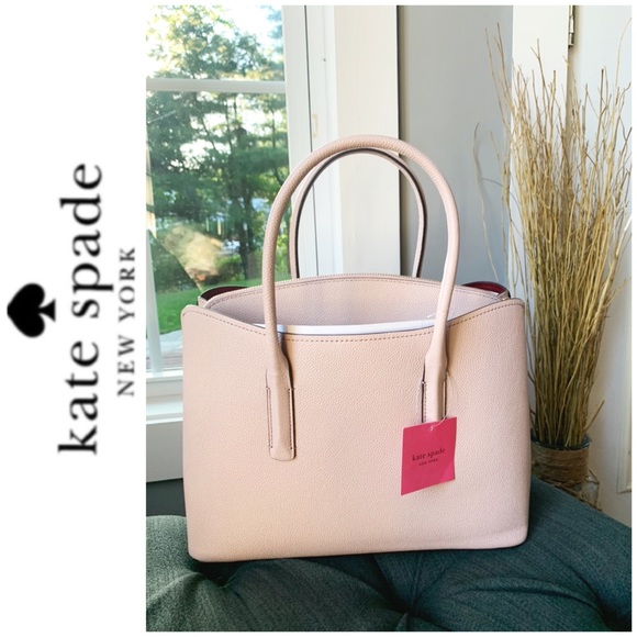 NWT Kate Spade genuine leather large satchel - Picture 4 of 7
